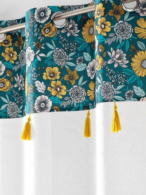 Estampado floral con chorro de arena - Kiabi
