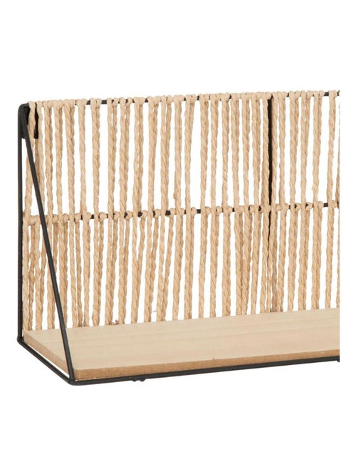 Estante de cuerda y metal - Kiabi