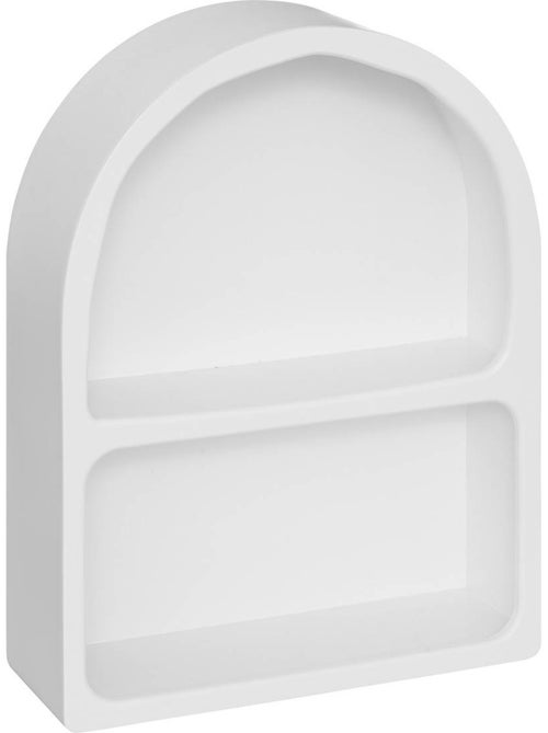 Estante de pared rivi 45x35cm blanco - Kiabi Estante de pared rivi 45x35cm blanco - Kiabi