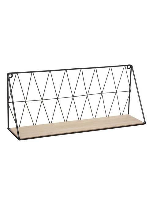 Estante metálico de pared con alambre - Kiabi