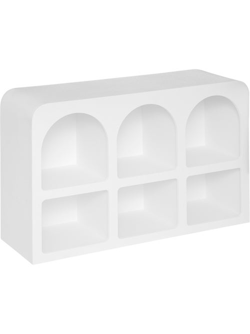 Estantería con 6 nichos de madera - Kiabi Estantería con 6 nichos de madera - Kiabi