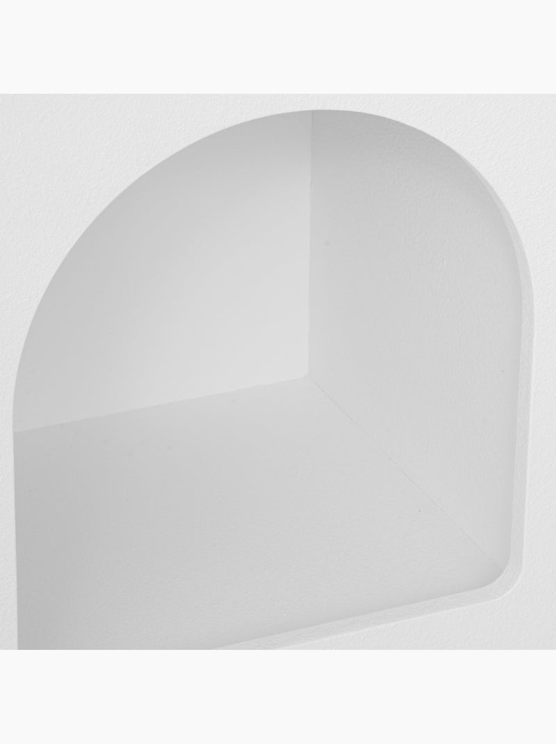 Estantería con 6 nichos de madera Blanco - Kiabi