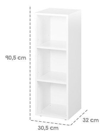 Estantería de almacenamiento 3 compartimentos - Mueble para habitación infantil 'Roba'