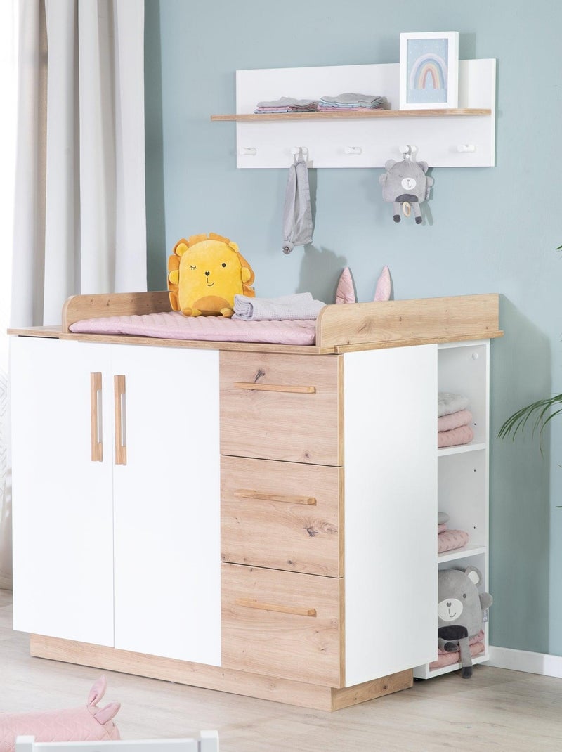Estantería de almacenamiento 3 compartimentos - Mueble para habitación infantil 'Roba' Blanco - Kiabi