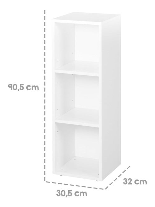 Estantería de almacenamiento 3 compartimentos - Mueble para habitación infantil 'Roba' - Kiabi