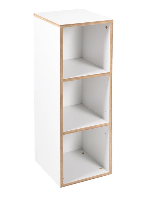 Estantería de almacenamiento 3 compartimentos - Mueble para habitación infantil 'Roba finn' - Kiabi