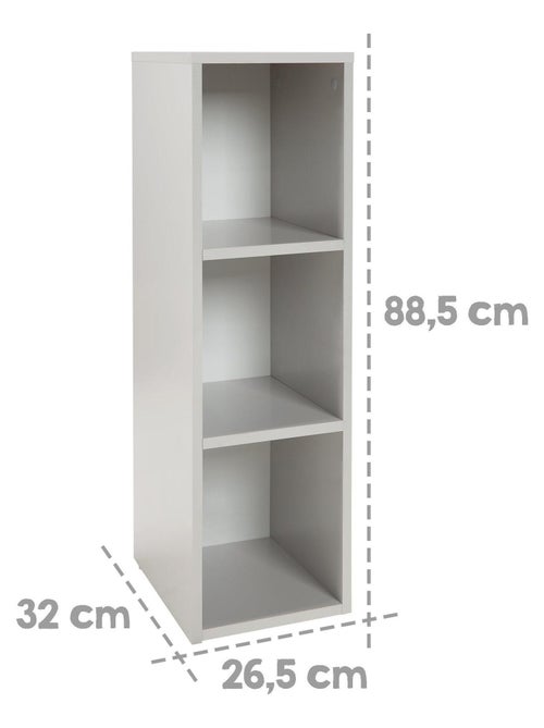 Estantería de almacenamiento 3 compartimentos - Mueble para habitación infantil 'Roba' - Kiabi
