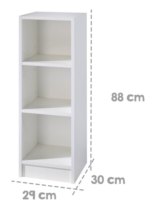 Estantería de almacenamiento 3 compartimentos - mueble para habitación infantil 'Roba maren' - Kiabi Estantería de almacenamiento 3 compartimentos - mueble para habitación infantil 'Roba maren' - Kiabi