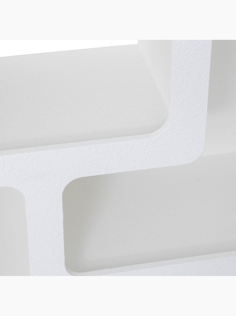 Estantería de madera con 4 nichos Blanco - Kiabi