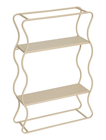 Estantería de pared judy beige 58x40cm