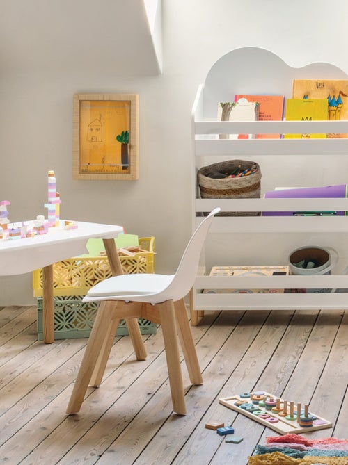 Estantería infantil de forma orgánica con baldas abiertas - Kiabi