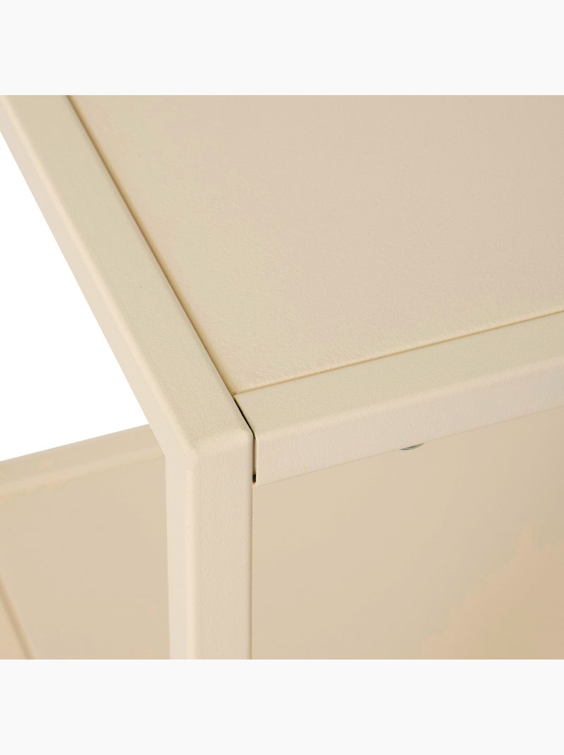 Estantería metálica de 6 estantes Beige - Kiabi