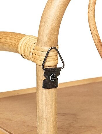 Estantería mural de ratán