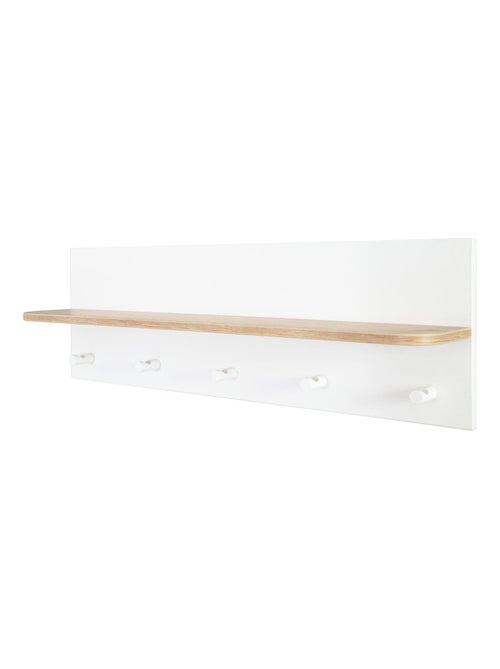 Estantería mural en madera con 5 perchas para habitación infantil 'Roba ava' - Kiabi