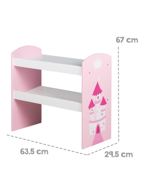 Estantería para juguetes con 5 cajas de tela 'Roba krone' - Kiabi