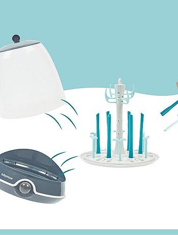 Esterilizador de biberones 2 en 1 «Turbo Steam Plus» de Babymoov