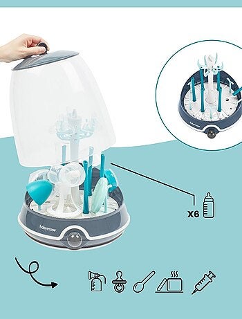 Esterilizador de biberones 2 en 1 «Turbo Steam Plus» de Babymoov