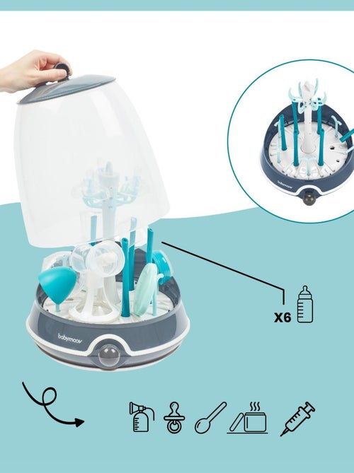 Esterilizador de biberones 2 en 1 «Turbo Steam Plus» de Babymoov - Kiabi