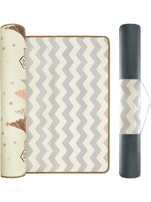 Esterilla gateo espuma xpe 180x150cm grosor 2cm doble cara bosque - Kiabi Esterilla gateo espuma xpe 180x150cm grosor 2cm doble cara bosque - Kiabi