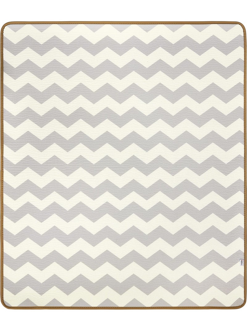 Esterilla gateo espuma xpe 180x150cm grosor 2cm doble cara zigzag N/D - Kiabi