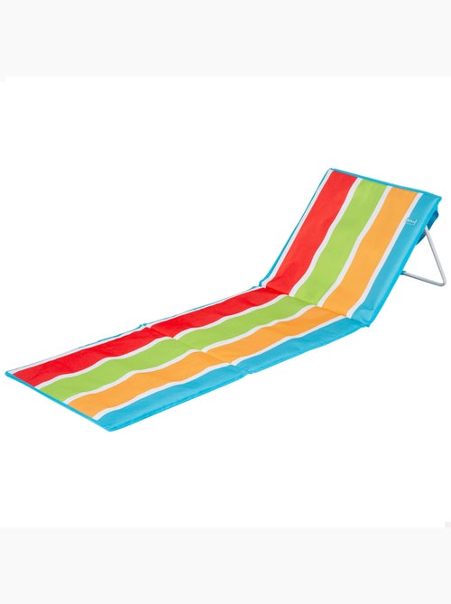 Esterilla playa con respaldo reclinable aktive - Kiabi