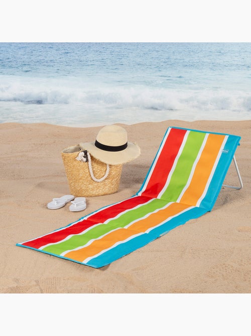 Esterilla playa con respaldo reclinable aktive - Kiabi