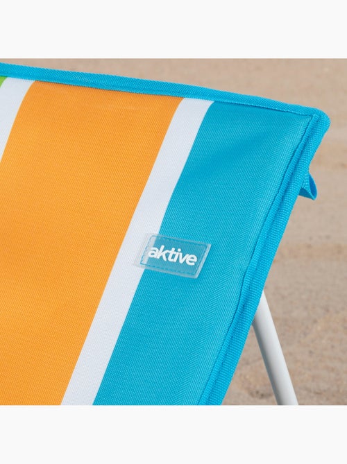 Esterilla playa con respaldo reclinable aktive - Kiabi