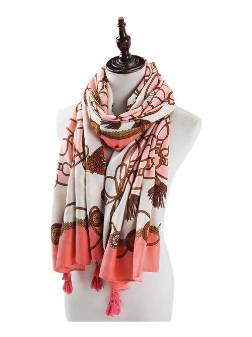 Estola de algodón Light Pink Athéna - Kiabi Estola de algodón Light Pink Athéna - Kiabi