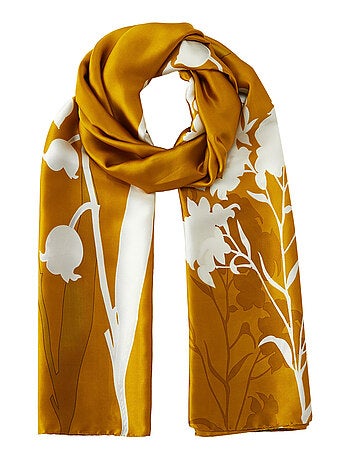 Estola de seda Fiore d'Oro