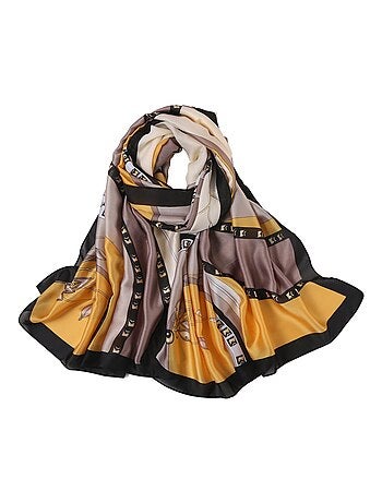 Estola de Seda Flowcircle Florina