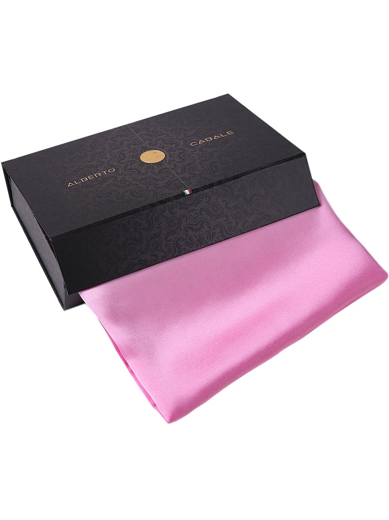 Estola de Seda Rosa Claro Rosa Oscuro Duo Rosa - Kiabi
