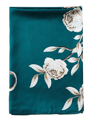 Estola de seda Verde Fiorita