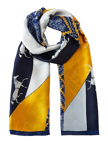 Estola de seda Vivace Patchwork