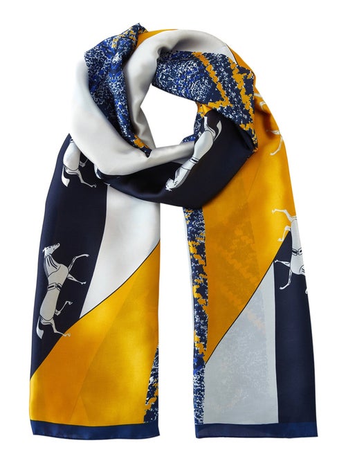 Estola de seda Vivace Patchwork - Kiabi Estola de seda Vivace Patchwork - Kiabi