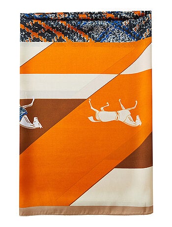 Estola de seda Vivace Patchwork
