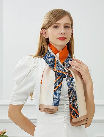 Estola de seda Vivace Patchwork
