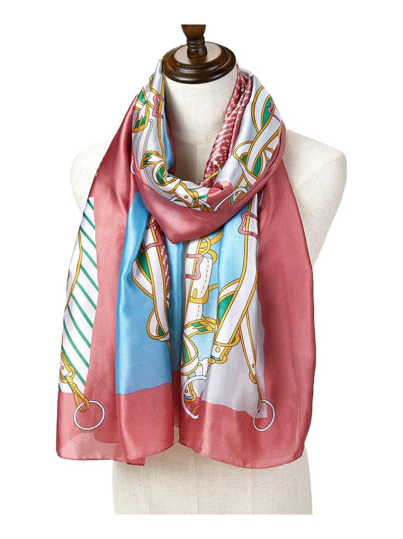 Estola Seda Easy Belts Rosa - Kiabi