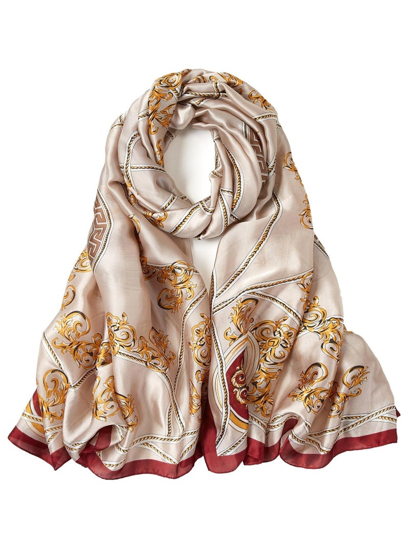 Estola Seda Versusdesign Beige - Kiabi