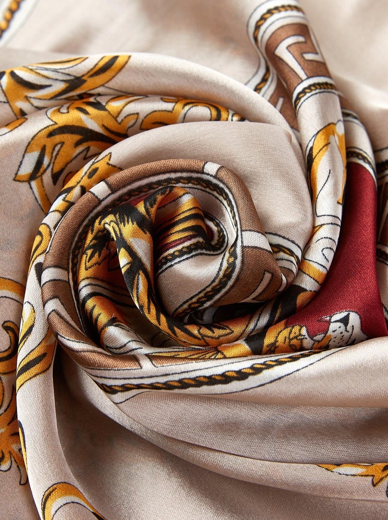 Estola Seda Versusdesign Beige - Kiabi