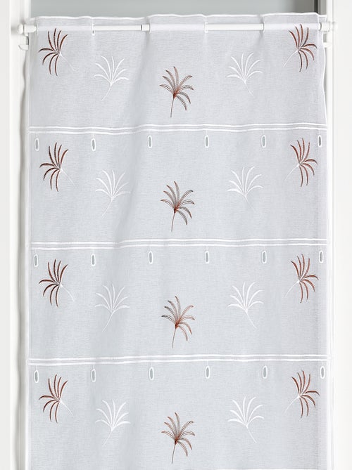 Estor modulable bordado con motivos de palmetas - Kiabi
