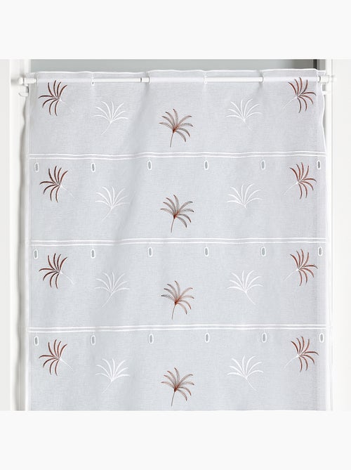 Estor modulable bordado con motivos de palmetas - Kiabi Estor modulable bordado con motivos de palmetas - Kiabi