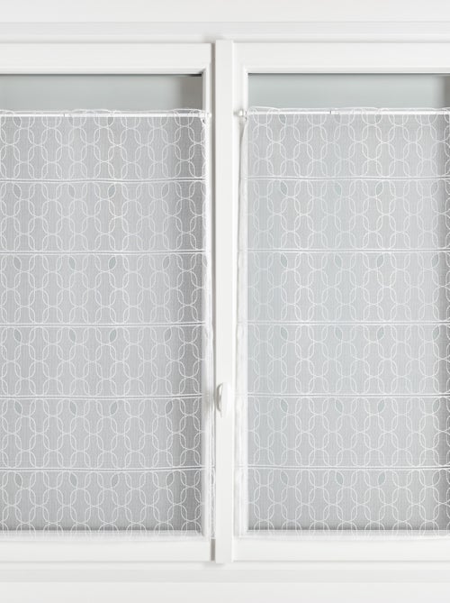 Estor modulable de malla con motivos de cápsulas - Kiabi Estor modulable de malla con motivos de cápsulas - Kiabi