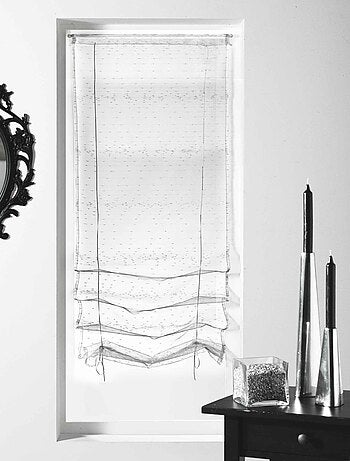 Estor visillo organza fantasía 'gotas de agua'