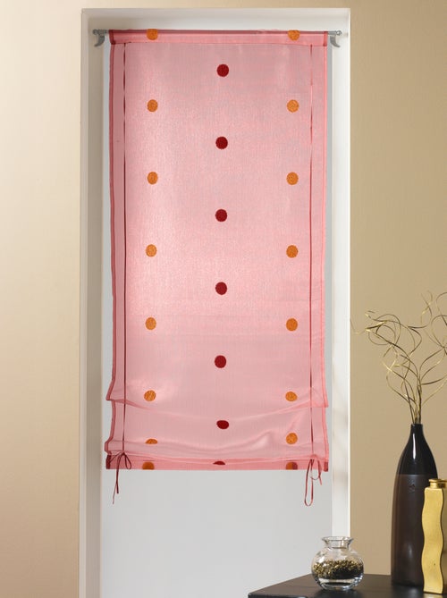 Estor visillo Organza Lunares Grandes - Kiabi