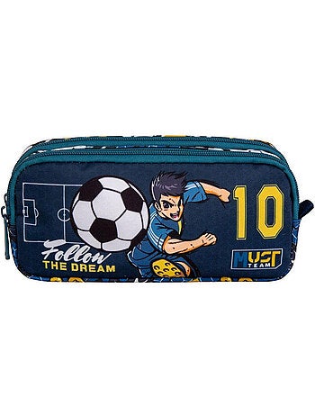 Estuche 2 compartimentos con cremallera must follow the dream football – cmp