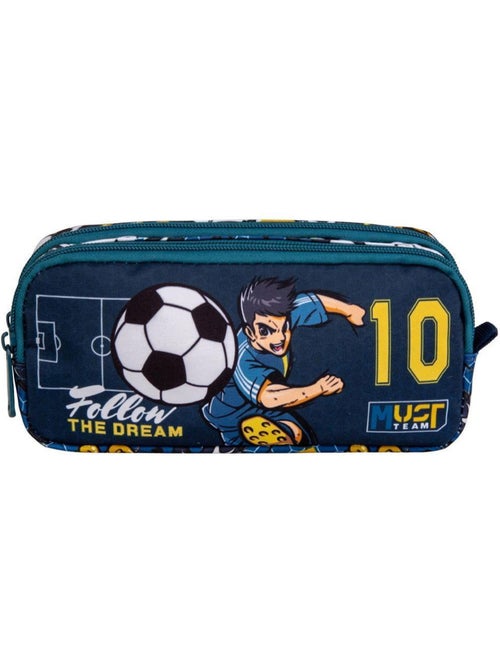 Estuche 2 compartimentos con cremallera must follow the dream football – cmp - Kiabi Estuche 2 compartimentos con cremallera must follow the dream football – cmp - Kiabi