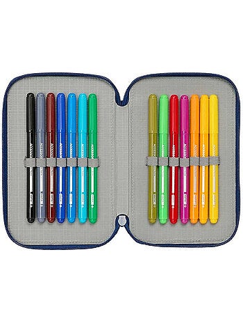 Estuche 3 compartimentos super mario mamma mia equipado 29 piezas