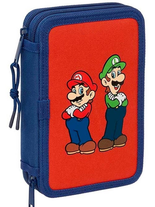 Estuche 3 compartimentos super mario mamma mia equipado 29 piezas - Kiabi Estuche 3 compartimentos super mario mamma mia equipado 29 piezas - Kiabi