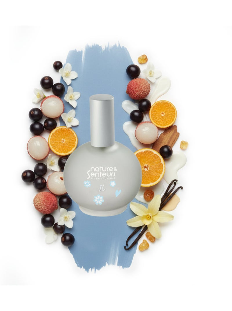 Estuche agua de olor niño 50 ml sin alcohol con guante Blanco - Kiabi