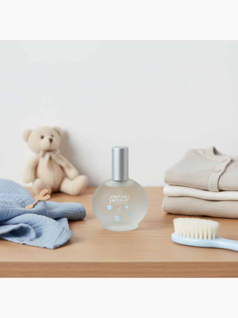 Estuche agua de olor niño 50 ml sin alcohol con guante Blanco - Kiabi